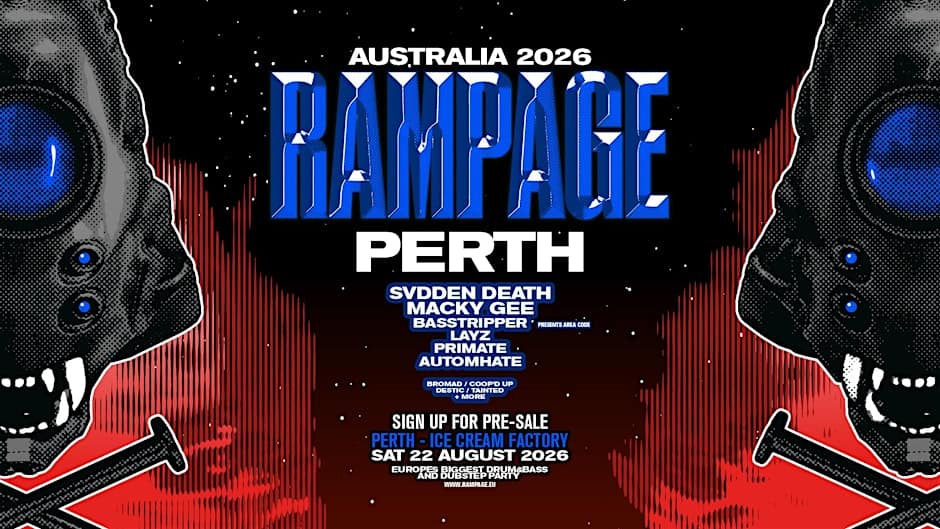 RAMPAGE PERTH poster