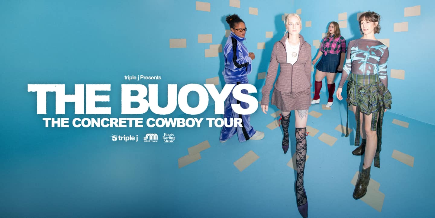 The Buoys - Concrete Cowboy Tour poster