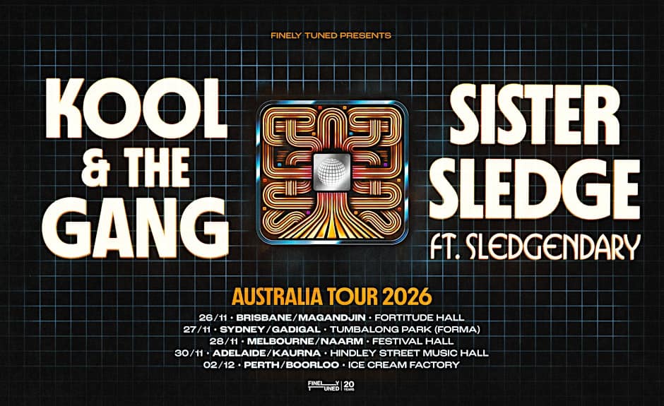 KOOL & THE GANG + SISTER SLEDGE ft. Slegendary poster