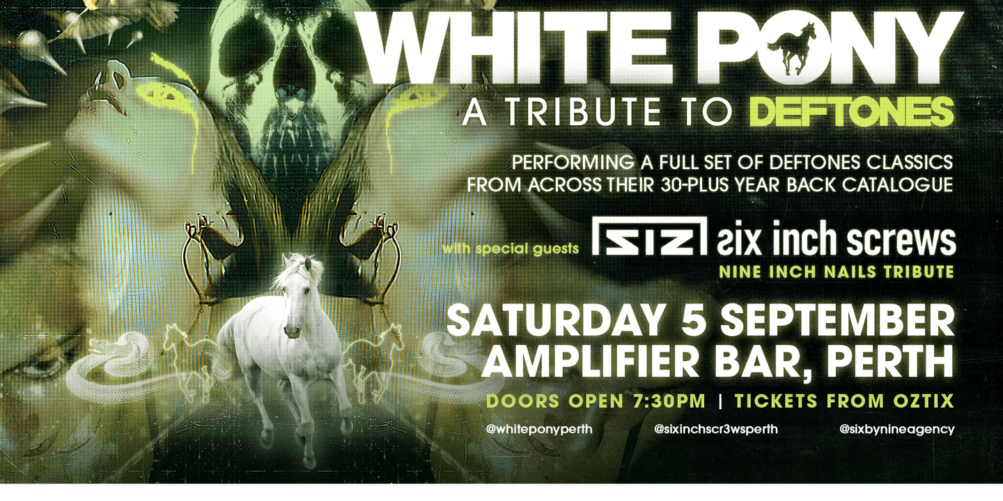 WHITE PONY - A TRIBUTE TO DEFTONES | PERTH poster