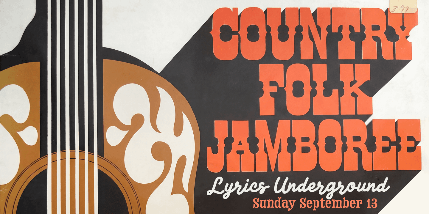 Spring Time Country Folk Jamboree poster