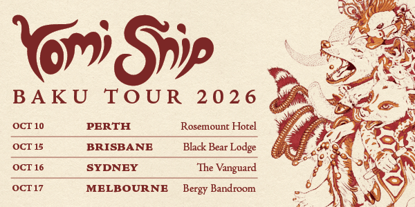 Yomi Ship "BAKU" Tour 2026 poster