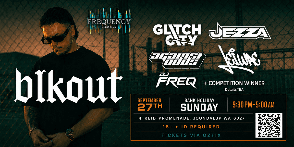 BLKOUT - D&B BANK HOLIDAY SUNDAY FT GLITCH CITY, JEZZA, AGAINST ODDS + MORE poster